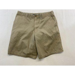 RJ McCarthy Men's Chino Shorts Size 36 Beige Flat